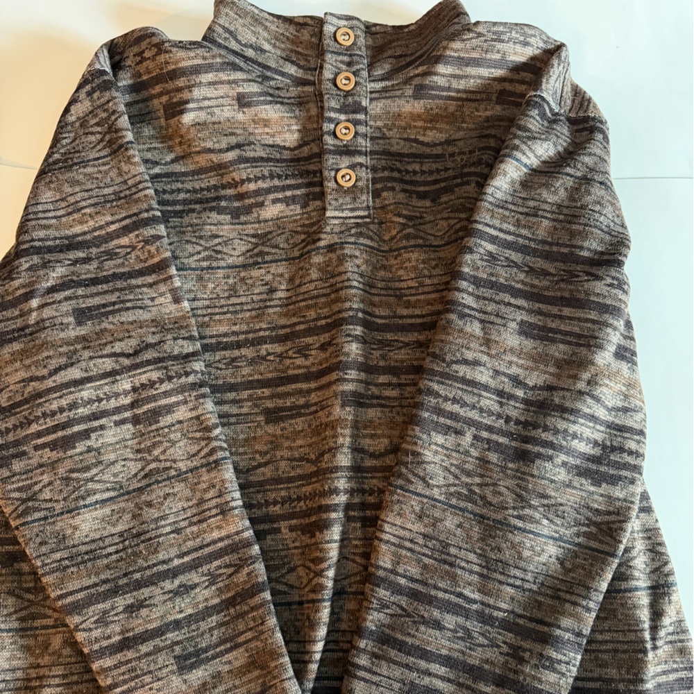 Ariat Brown and Gray Patterned Skirt